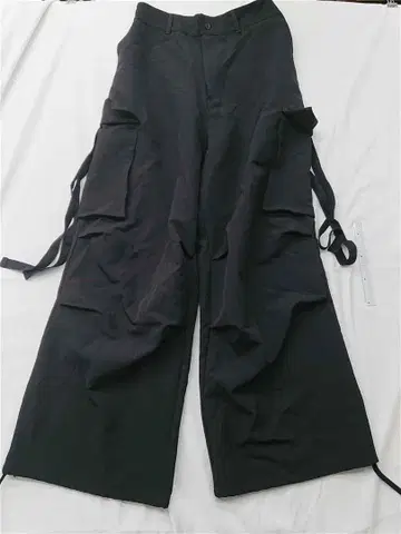 LILL XL 블랙 카고 팬츠