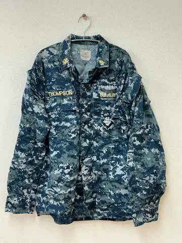 U.S. NAVY 밀리터리 자켓 Medium Long
