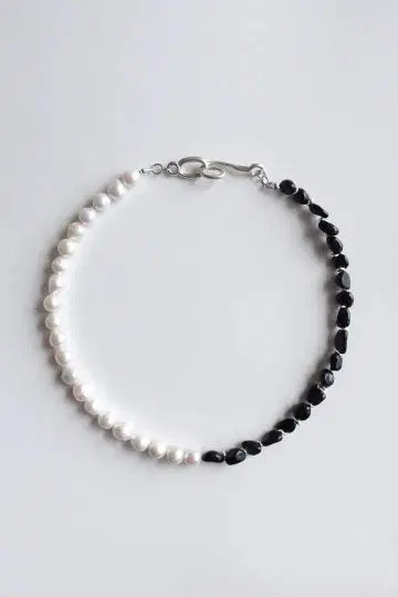 gen Lunar Obsidian 펄 목걸이