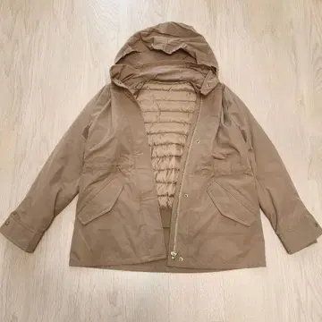 쿠미쿄쿠 3way 이너 다운 포함 마운틴 파카 사이즈 S2