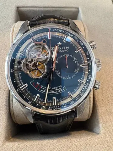 ZENITH 엘 프리메로 자동 시계 태키미터