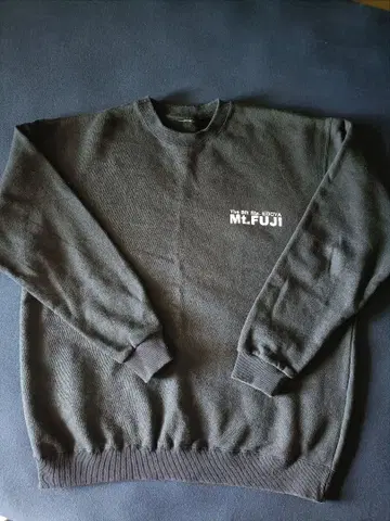 남성용 블랙 Mt. Fuji 에도야 트레이닝복 L