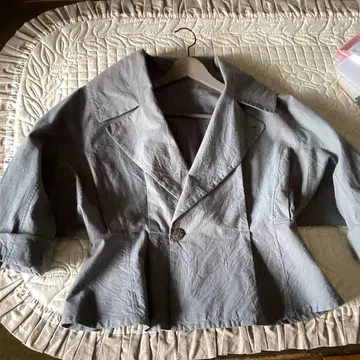 요건 레일 2way 옷깃 자켓