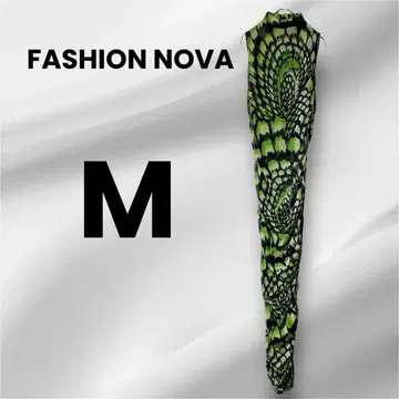 FASHION NOVA [ M ] 애니멀 프린트 원피스 시스루