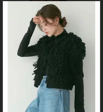 Ungrid 루프얀 니트 베스트