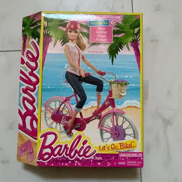 리카짱용 핑크 자전거 박스 포함 크리스마스