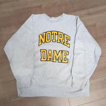 Champion 80s NOTRE DAME 맨투맨 그레이