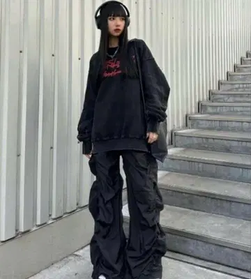 ksg 와이드 셔링 모프 팬츠 KsG19205