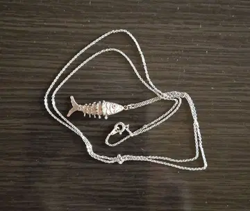 행운 물고기 모양 펜던트 목걸이