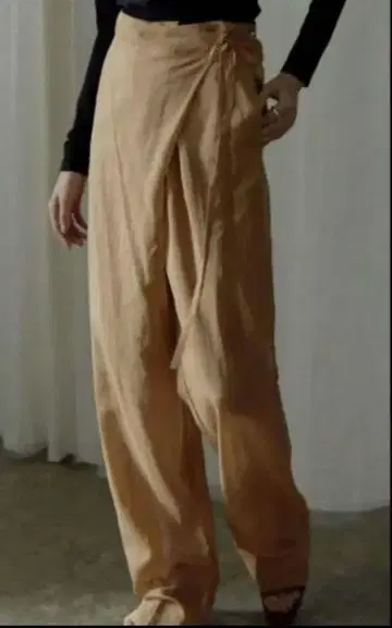 리틀 수지 리틀스지 랩 팬츠 하의 비침 시어