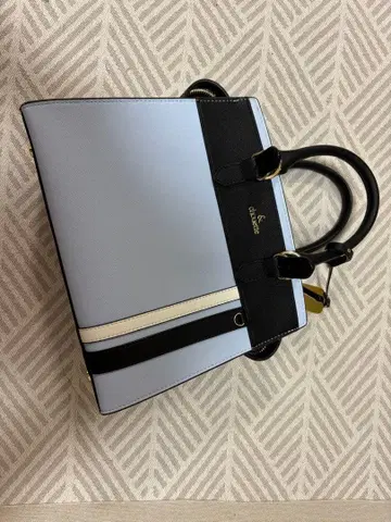 [새상품] &chouette 스포티 라인 핸드백 블루