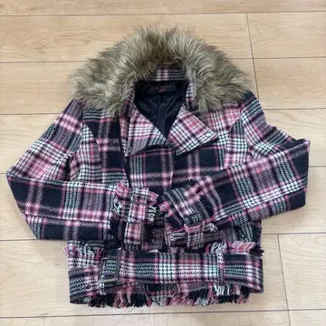 LIZ LISA 리즈리사 체크 무늬 자켓