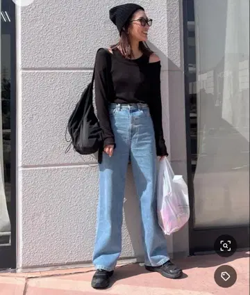 BLACK BY MOUSSY 26inch MACHO blue denim