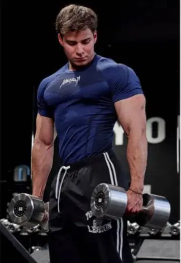 YoungLa 컴프레션 의류 파랑