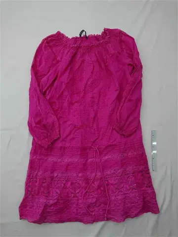 랄프 로렌 레이스 원피스 XS 핑크 계열 여성용