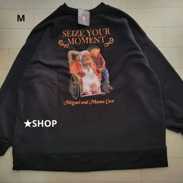 디즈니 픽사 리멤버 미 속기모 트레이닝복 맨투맨 M