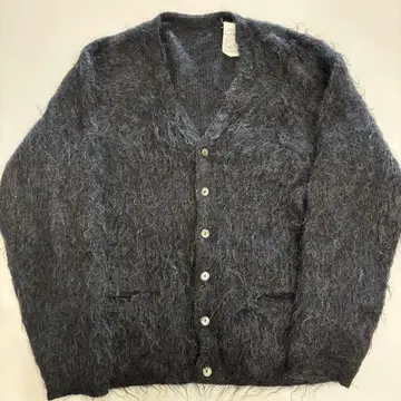 Lemontea FRAGILE Mohair cardigan black