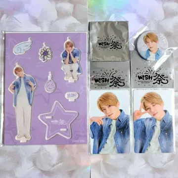 NCTWISH 시온 WISH제 아크릴 스탠드 키링 랜덤 트레이딩 카드