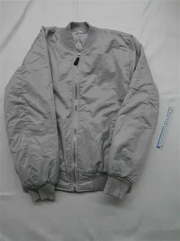 나이라스 MA-1 타입 충전솜 블루종 L 사이즈 그레이 계열 남성용