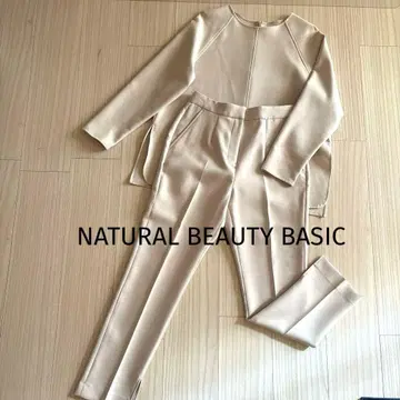 [ NATURAL BEAUTY BASIC ] 팬츠 셋업 M
