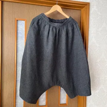 네스트로브 울 사루엘 팬츠 큐롯 그레이