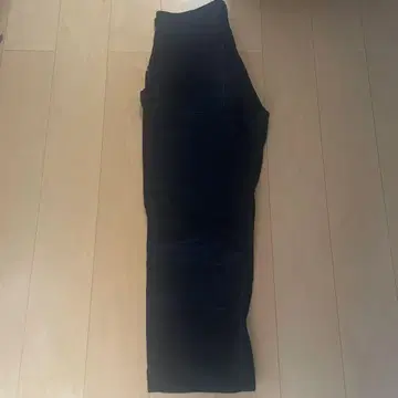 캘빈 클라인 코듀로이 페인터 팬츠 블랙 중고