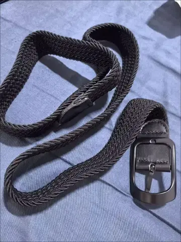 뜨개질 블랙 벨트