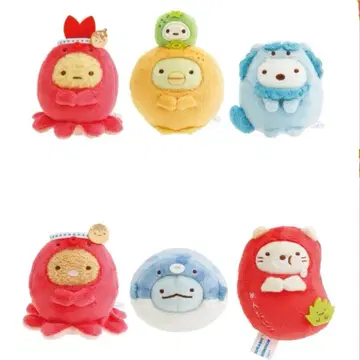 스미코구라시 테노리 봉제 인형 NEXCO 넥스코 넥스미코 6종 세트