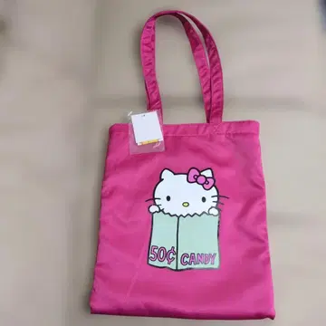 헬로키티 핑크 토트백 헬로키티전
