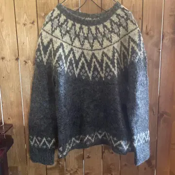 SUNNY SPORTS RANCHER 노르딕 무늬 스웨터