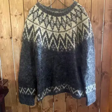 SUNNY SPORTS RANCHER 노르딕 무늬 스웨터