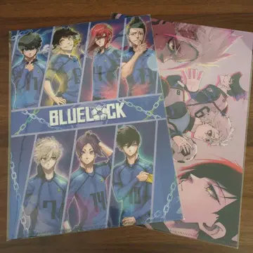 블루 록 BLUELOCK 클리어 파일 2장 세트