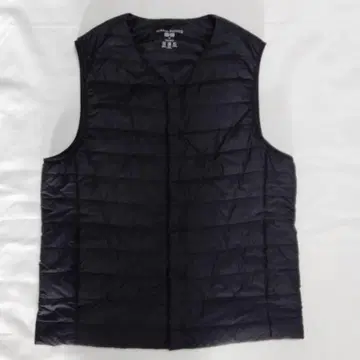 M 사이즈 블랙 퍼프 테크 컴팩트 베스트 남성용 블랙