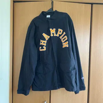 Champion 나일론 자켓 L 사이즈 블랙