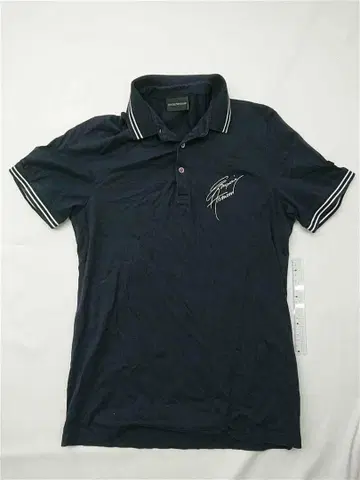 엠포리오 아르마니 피케 셔츠 네이비 계열 남성용