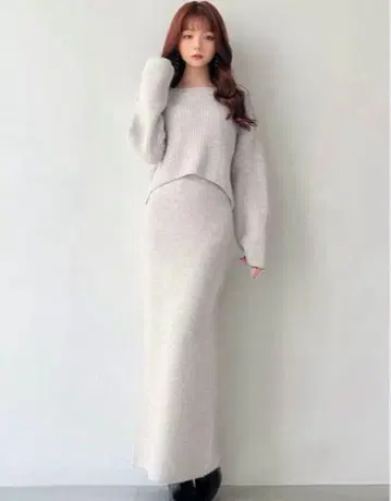 RESEXXY / 샤이니 믹스 타이트 스커트