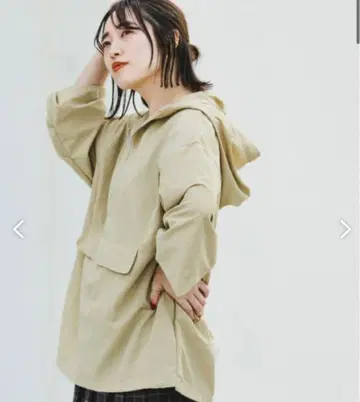 어반 리서치 베이지 아노락