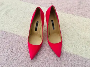 투모로우랜드 스틸레토 하이힐 35 핑크