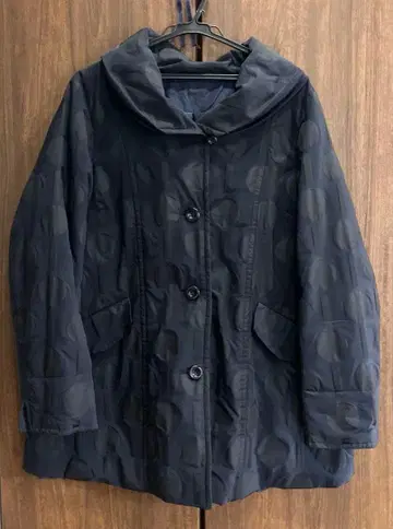 메루카리 네이비 충전솜 폴리에스테르 100% 코트