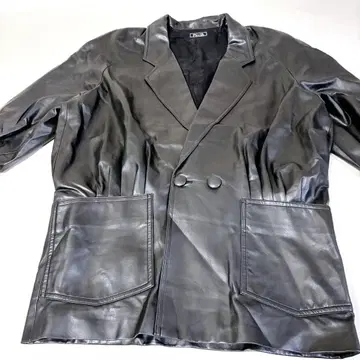 [ vintage ] Picci 페이크 가죽 자켓