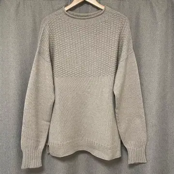 MARGARET HOWELL 그레이 베이지 니트