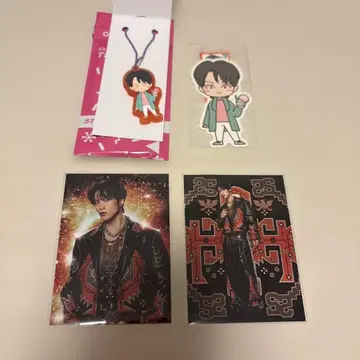 [ 익명 배송 ] EXILE 후지와라 이츠키 러버 키링, 포토 카드