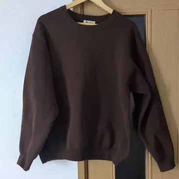 tk.TAKEO KIKUCHI 브라운 크루넥 트레이닝복