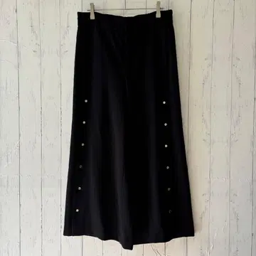 [ 새상품급! ] ZARA 사이드 스냅 버튼 와이드 팬츠