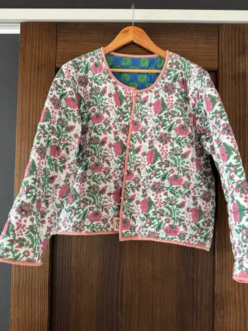 sz blockprints 퀼트 자켓