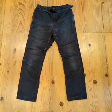 블랙 남성 바지 조정 가능 벨트 포함