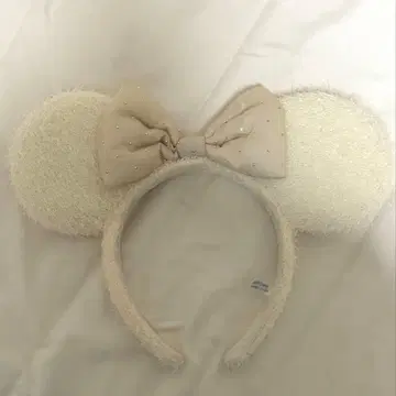 디즈니 머리띠 겨울 미니