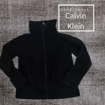Calvin Klein 블랙 플리스 자켓 S 사이즈
