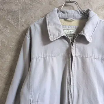 90s 엘엘빈 LLBEAN 보아 안감 코튼 지퍼 자켓
