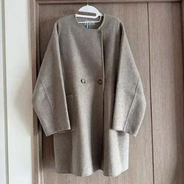 저널 스탠다드 리룸 울 코트 38 베이지